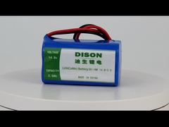 NMC Cylindrische lithium-ionbatterij 10.8V 2.6Ah 2C ontladingspercentage Batterijpakket voor LED Noodlig
