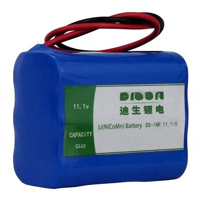 11.1V 5Ah NMC Li Ion Li NiCoMh batterijpakket voor robotica en stofzuiger